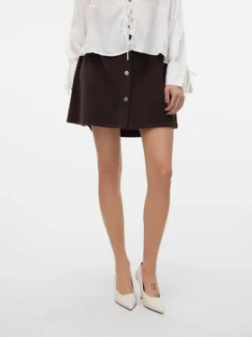 Vmetta High Waist Shorts-Rock
