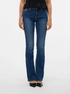 Vmflash Jeans mit mittlerer Leibhöhe und ausgestelltem Schnitt