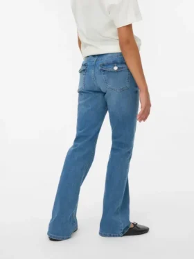 Vmflash Jeans mit mittlerer Leibhöhe und ausgestelltem Schnitt