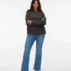 Vmflash Mid Rise Flared Fit Jeans
