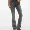 Vmflash Mid-Rise-Jeans mit ausgestelltem Schnitt