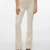 Vmflash Mid-Rise-Jeans mit ausgestelltem Schnitt