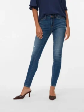 Vmflash Mid Rise Skinny Fit Jeans