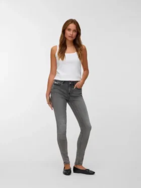Vmflash Mid Rise Skinny Fit Jeans