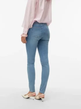 Vmflash Mid Rise Skinny Fit Jeans