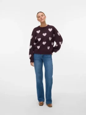 Vmfoaloe Strickpullover