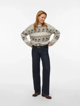 Vmfrostsnowman Strickpullover