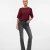 Vmgigi Jeans mit hoher Leibhöhe und ausgestelltem Schnitt
