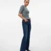 Vmgigi Jeans mit hoher Leibhöhe und ausgestelltem Schnitt