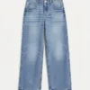 Vmhallie Low-Rise-Jeans in weiter Passform