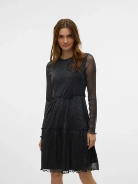 Vmhanne Midi-Kleid