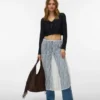 Vmharper Midirock mit hoher Taille