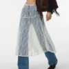Vmharper Midirock mit hoher Taille