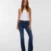Vmhelena Jeans mit niedriger Leibhöhe und ausgestelltem Schnitt