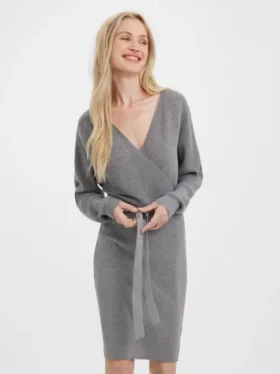 Vmhollyrem Langes Kleid