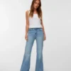 Vmindia High-Rise-Jeans mit ausgestelltem Schnitt