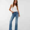 Vmjean Low-Rise-Jeans mit ausgestelltem Schnitt