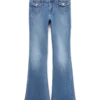 Vmjean Low-Rise-Jeans mit ausgestelltem Schnitt
