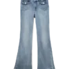 Vmjean Low-Rise-Jeans mit ausgestelltem Schnitt