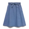 Vmjolene Midi-Rock mit hoher Taille