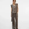 Vmjosie Hose mit hoher Taille