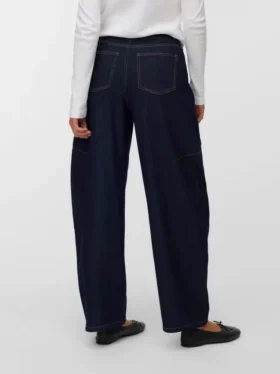Vmkaitlin High-Rise-Jeans in Barrel-Fit