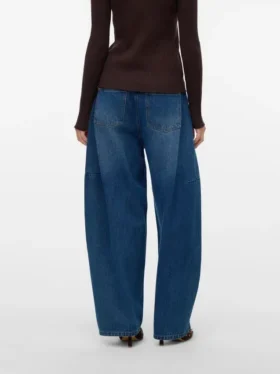 Vmkaitlin High-Rise-Jeans in Barrel-Fit
