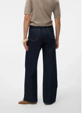 Vmkathy Jeans mit extrem hoher Leibhöhe und weitem Bein