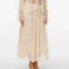 Vmkinsley langer Rock mit mittlerer Taillenhöhe