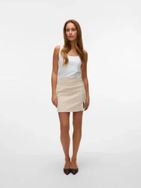 Vmlula High Waist Shorts-Rock