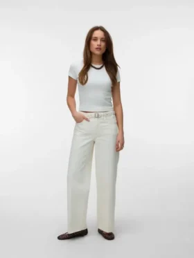 Vmlullu Jeans mit niedriger Leibhöhe und weitem Bein