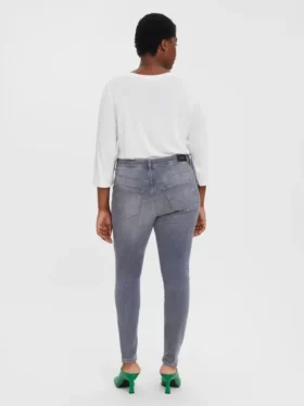 Vmlux Mid-Rise-Jeans in Slim-Fit