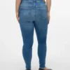 Vmlux Mid-Rise-Jeans in Slim-Fit