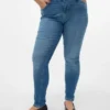 Vmlux Mid-Rise-Jeans in Slim-Fit