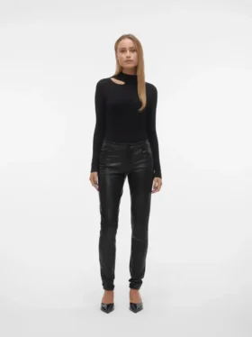 Vmluxe-Hose mit mittlerer Leibhöhe