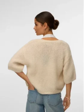 Vmmaybe Strickjacke aus Strickwaren