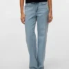 Vmmelisa Jeans mit mittlerer Leibhöhe und weitem Bein