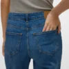 Vmmelisa Jeans mit mittlerer Leibhöhe und weitem Bein