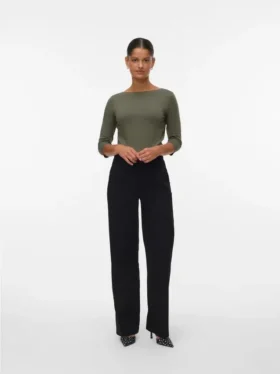 vmmille taillierte hose mit hoher taille 1 280x374 - Vmmille Taillierte Hose mit hoher Taille