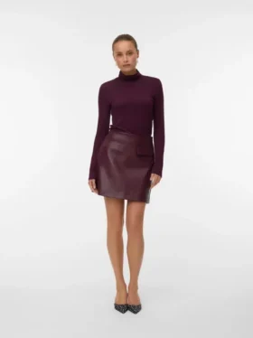 Vmnatalie High Waist Shorts-Rock