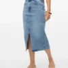 Vmnatalie Midi-Rock mit hoher Taille