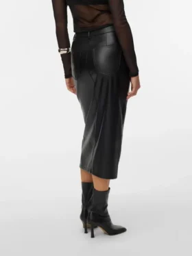 Vmnatalie Midi-Rock mit hoher Taille