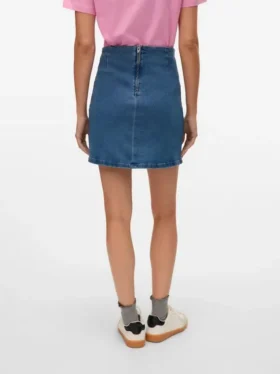 Vmnelly kurzer Rock mit hoher Taille