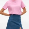 Vmnelly kurzer Rock mit hoher Taille