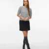 Vmnelly kurzer Rock mit hoher Taille als Shorts