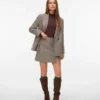 Vmnelly kurzer Rock mit hoher Taille als Shorts