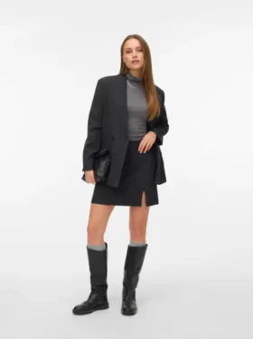 Vmnelly kurzer Rock mit hoher Taille als Shorts