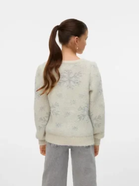 Vmnewsnowyfrost Strickpullover