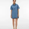 Vmocina Midi-Kleid