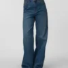 Vmolivia Jeans mit hoher Leibhöhe und weitem Bein